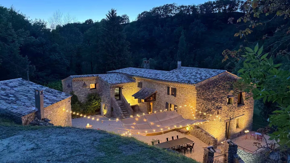Truinas House | Old mill nestled in greenery in Drôme Provençale, hidden from view