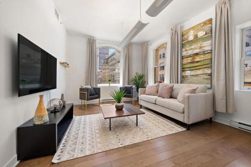 Old Montreal Apartment | Old Montreal's Luxe Charm