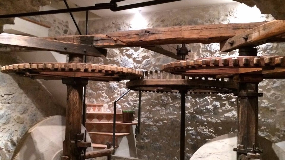 Coaraze House | Old oil mill 25 km from Nice and 25 from the Mercantour park