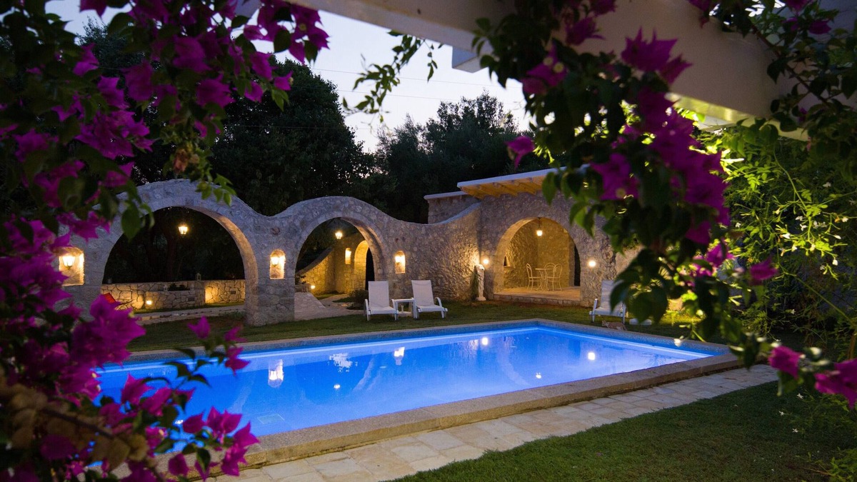 Spartylas Villa | Old Olive Presse villa breathtaking panoramic view