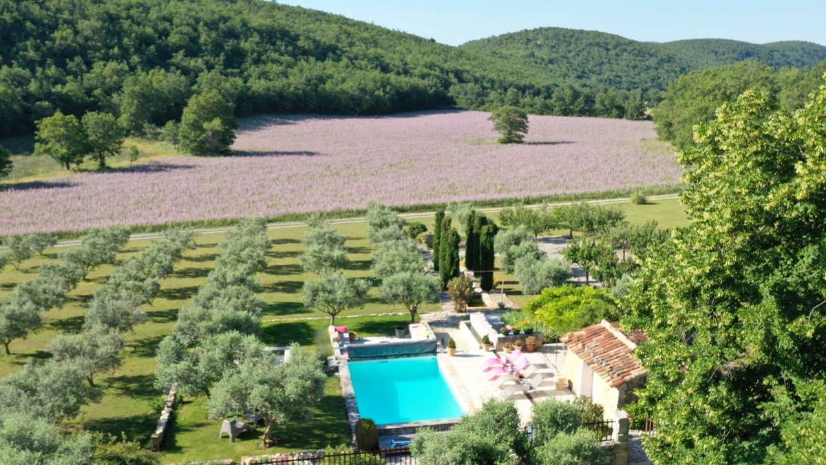 Lardiers Other | Old sheepfold of the 18th restored with great taste in the middle of lavender