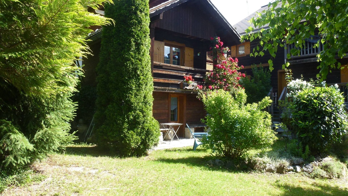 Le Grand-Bornand Ski Chalet | old ,small ,typical chalet in the center of a mountain village :Le Grand Bornand