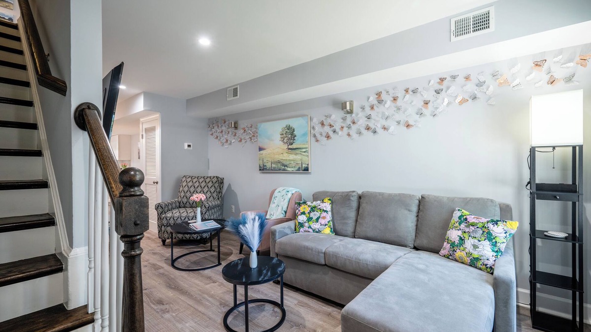 Old Town West House | Old Town Off Street Parking 98% Walk Score Fenced Yard Townhome
