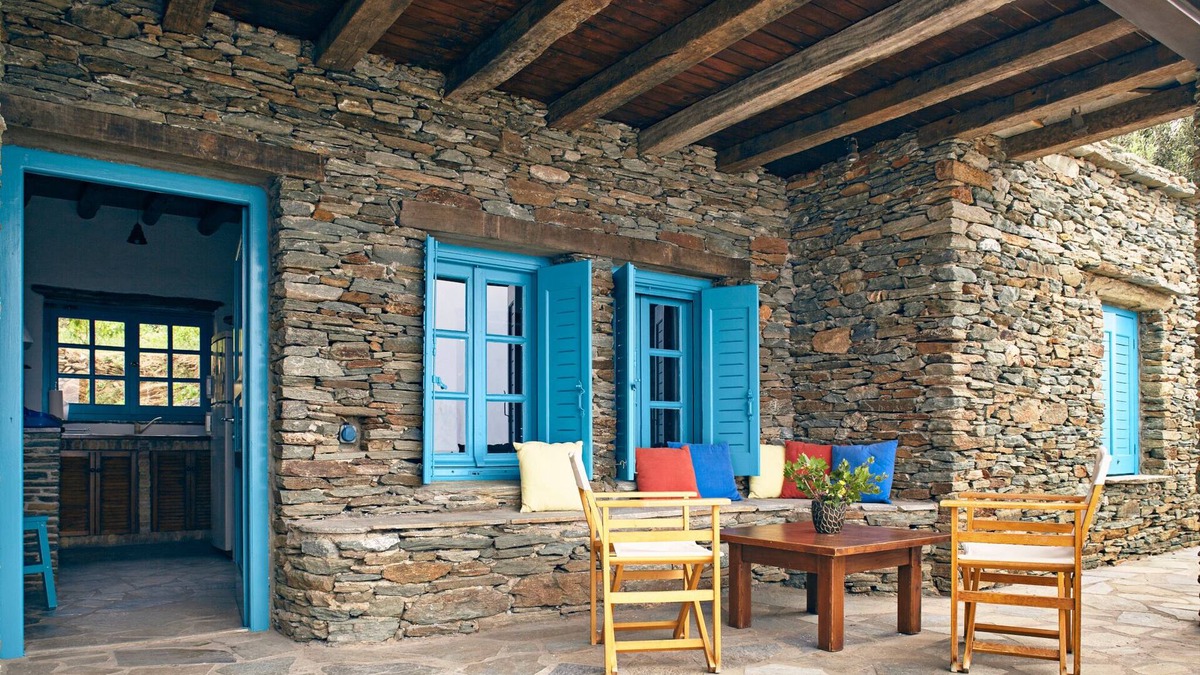 Batsi House | Olea Cottage - Breathtaking Sea Views, BBQ And Garden