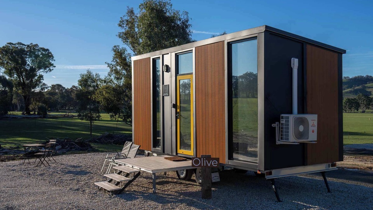Warrenmang House | Olive at Sheltered Paddock by Tiny Away