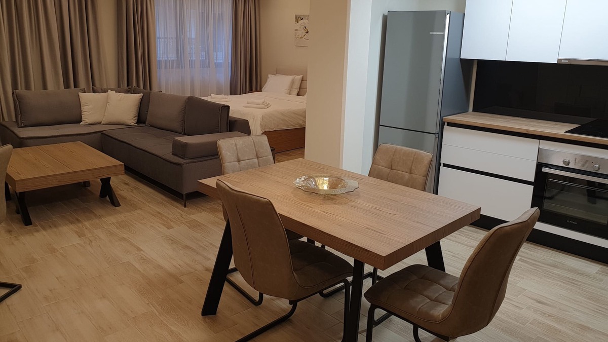 Karditsa Apartment | Olive Deluxe apartment - Luxury central studio apartment with private parking