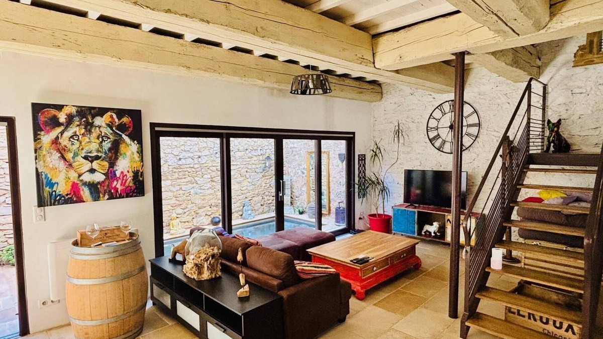 Olonzac House | Olonzac Escape: Pool & Charm