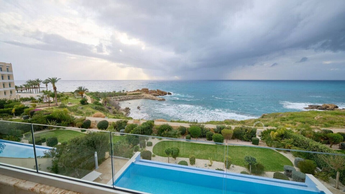 Paphos Apartment | Olymp Luxury Villa D - A Seaside Haven of Elegance