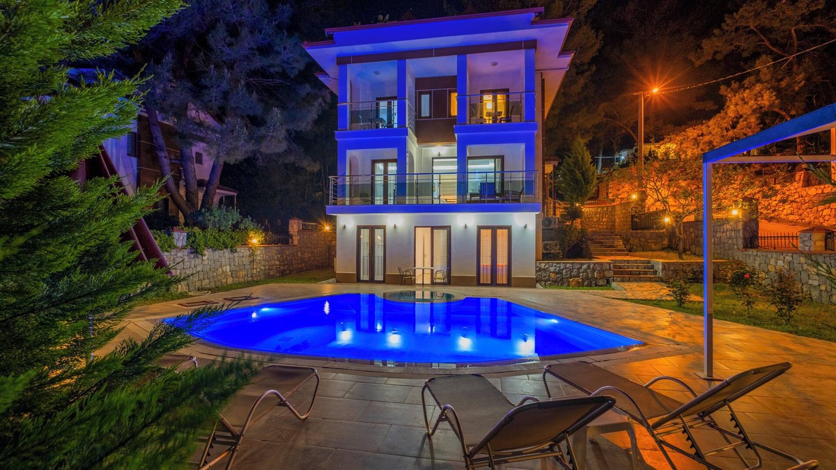 Gocek Villa | Olympia Villa B2, 5 bedroom villa with private pool, 5 km to Oludeniz Beach