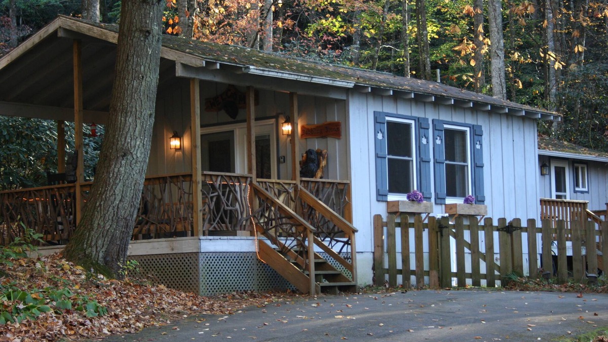 Penrose Cabin | On Babbling Brook - Hot Tub - Grill - Fireplace - WiFi - Fenced - Pets OK