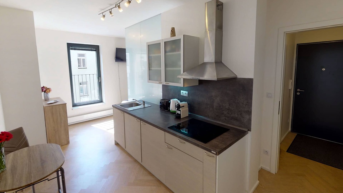 Prague 3 Apartment | 𝗢𝗻-𝗦𝗶𝘁𝗲 𝗣𝗮𝗿𝗸𝗶𝗻𝗴 , 10 min to the Heart of Prague, Nespresso