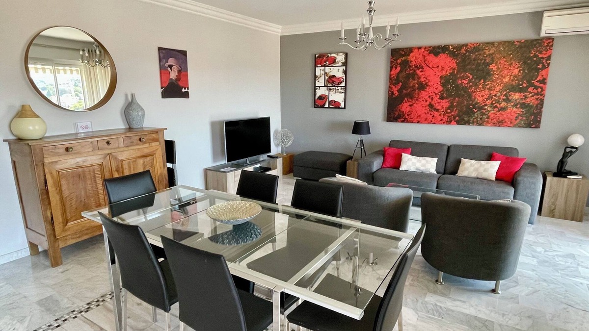 Le Cannet Apartment | On the heights of Cannes beautiful 3-room apartment classified 4 stars-Le Cannet