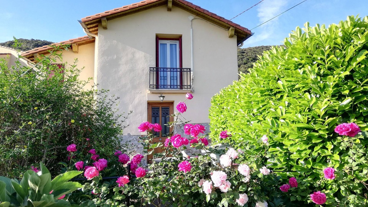 Ceret House | On the heights of Céret, house set in greenery with a lovely view.
