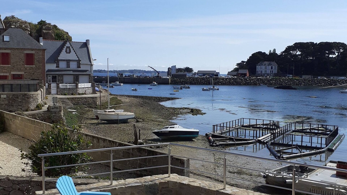 Loguivy House | On the port of Loguivy-de-la-mer. Feet in the water.