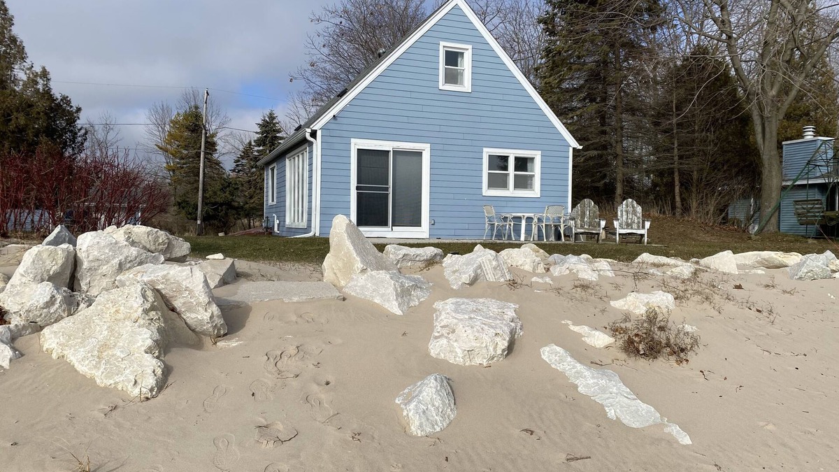 Oostburg House | On the Shores of Lake Michigan with Breathtaking Views & A Beach Out Your Door!