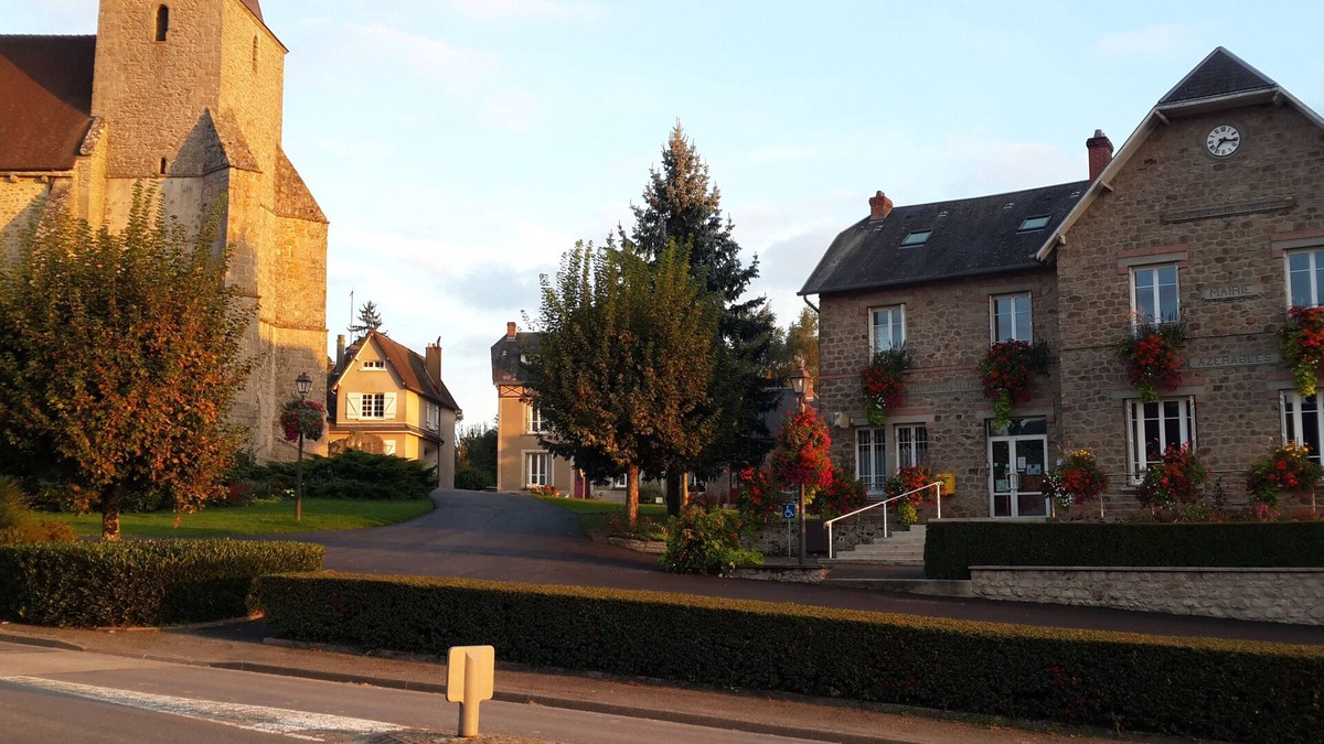 Azerables House | On the Town Sqaure next to the Church, built in the 13th century.