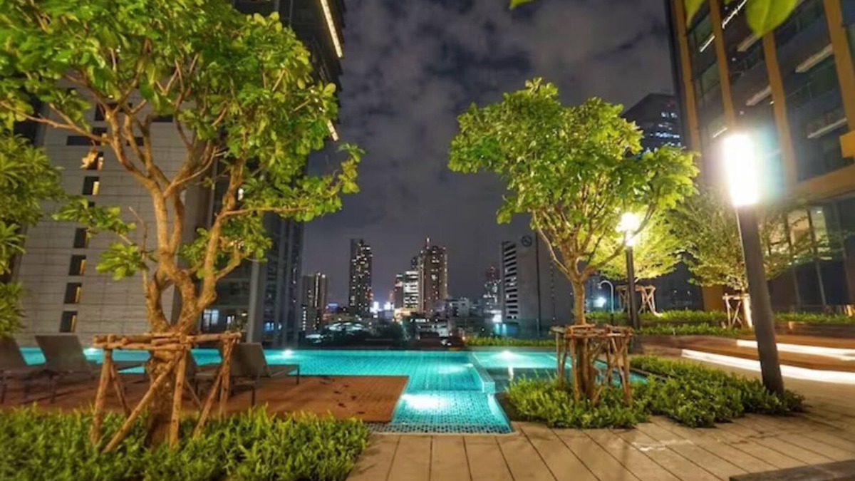 Makkasan Condo | One-Bedroom Apartment/Siam Business District/central word/Kangming Hospital