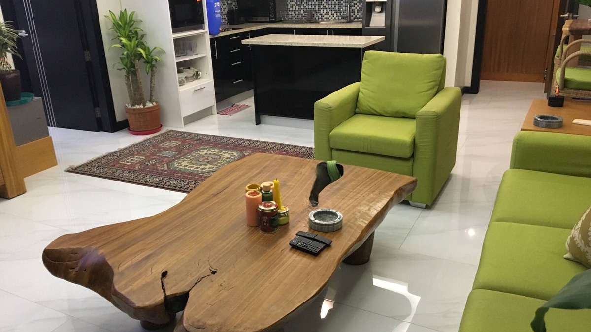 Malabanias Condo | one bedroom, 82 sq. mts., furnished nicely, W/D, freezer w/icemaker,King bed