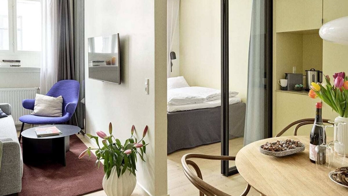 Copenhagen City Centre Apartment | One Bedroom Apartment | Sleeps 3