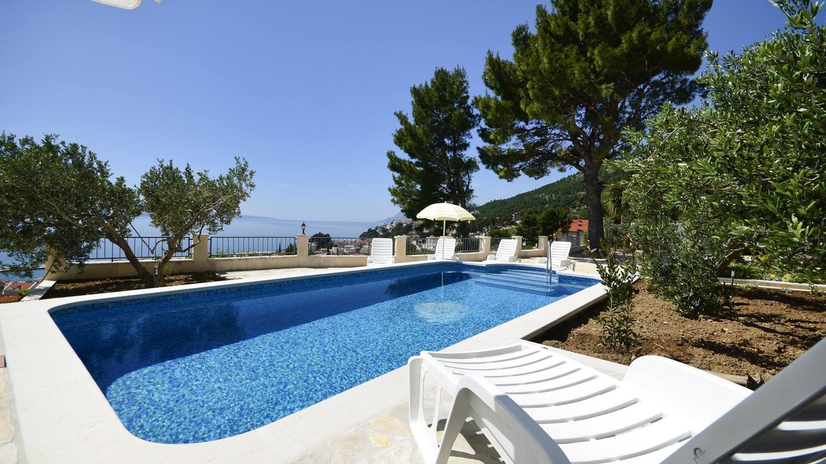 Baska Voda Apartment | One bedroom apartment with terrace and sea view Baška Voda, Makarska (A-12442-d)