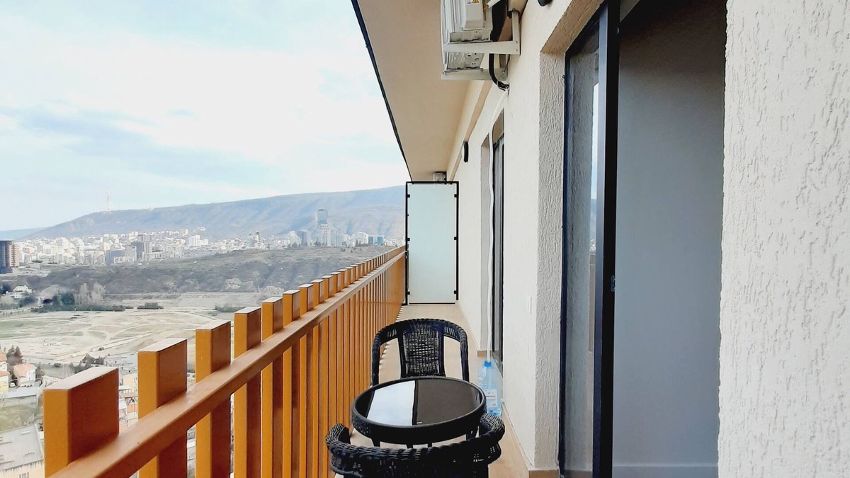 Saburtalo Apartment | One bedroom apartment full city view Tbilisi