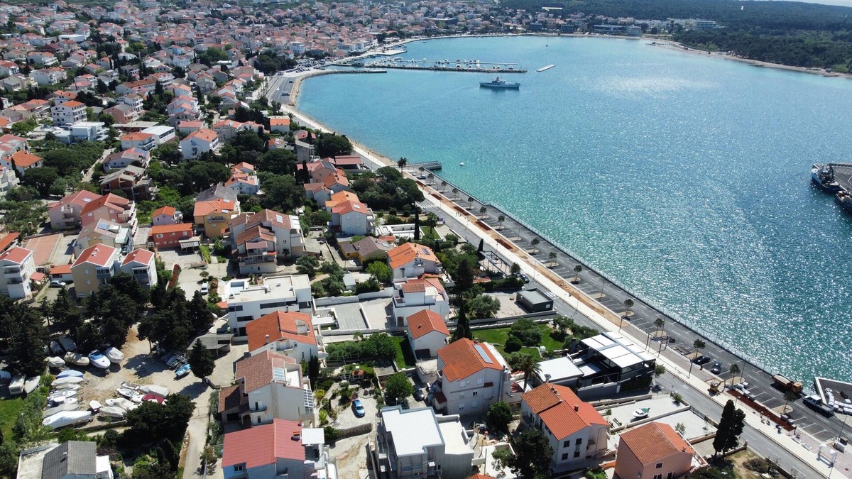 Novalja Apartment | One bedroom apartment with balcony and sea view Novalja, Pag (A-6317-c)