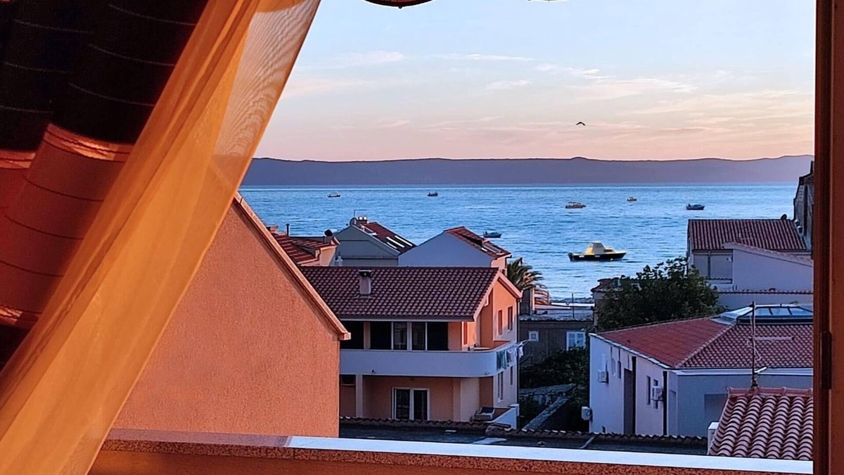 Tucepi Apartment | One bedroom apartment with terrace and sea view Tučepi, Makarska (A-6058-b)