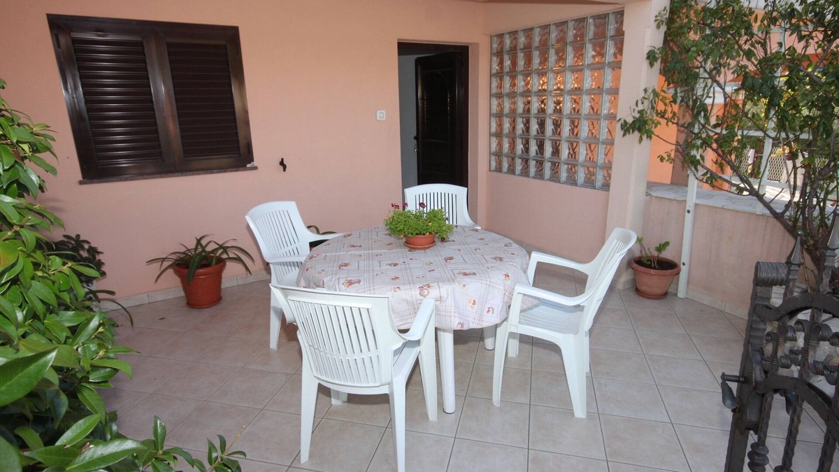 Duga Luka Apartment | One bedroom apartment with terrace and sea view Duga Luka (Prtlog), Labin (A-2367-a)