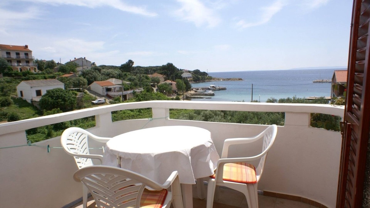 Jakisnica Apartment | One bedroom apartment with terrace and sea view Jakišnica, Pag (A-4160-a)