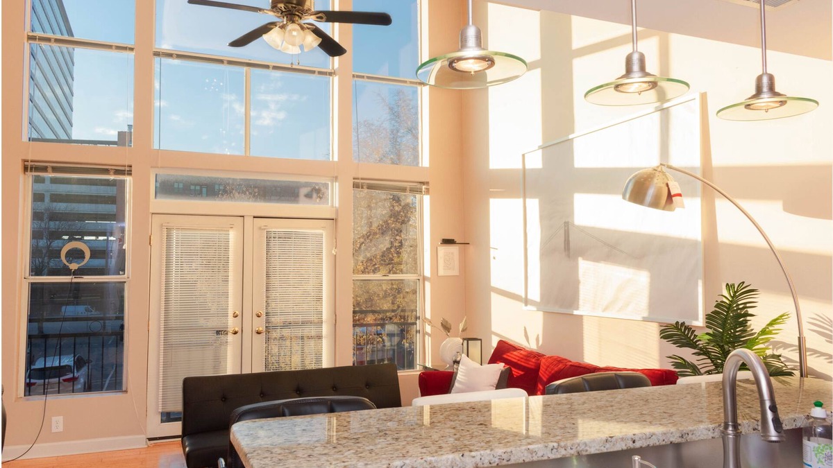 Downtown Condo | One Bedroom Hideaway w/free parking steps to Downtown