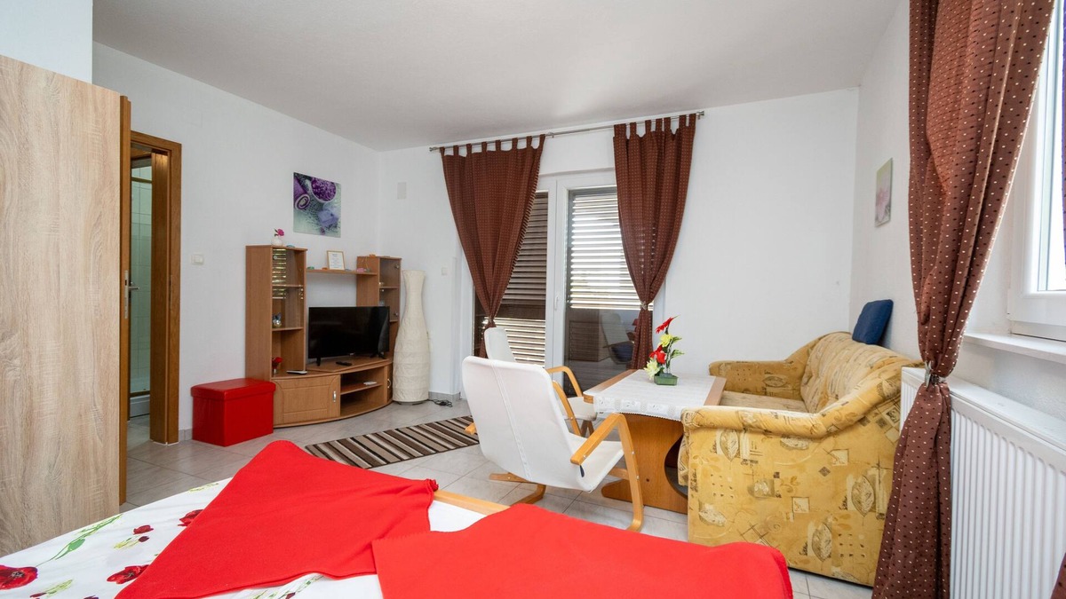 Sibuljina Apartment | One bedroom apartment with terrace and sea view Tribanj Šibuljina, Paklenica (A-17818-a)