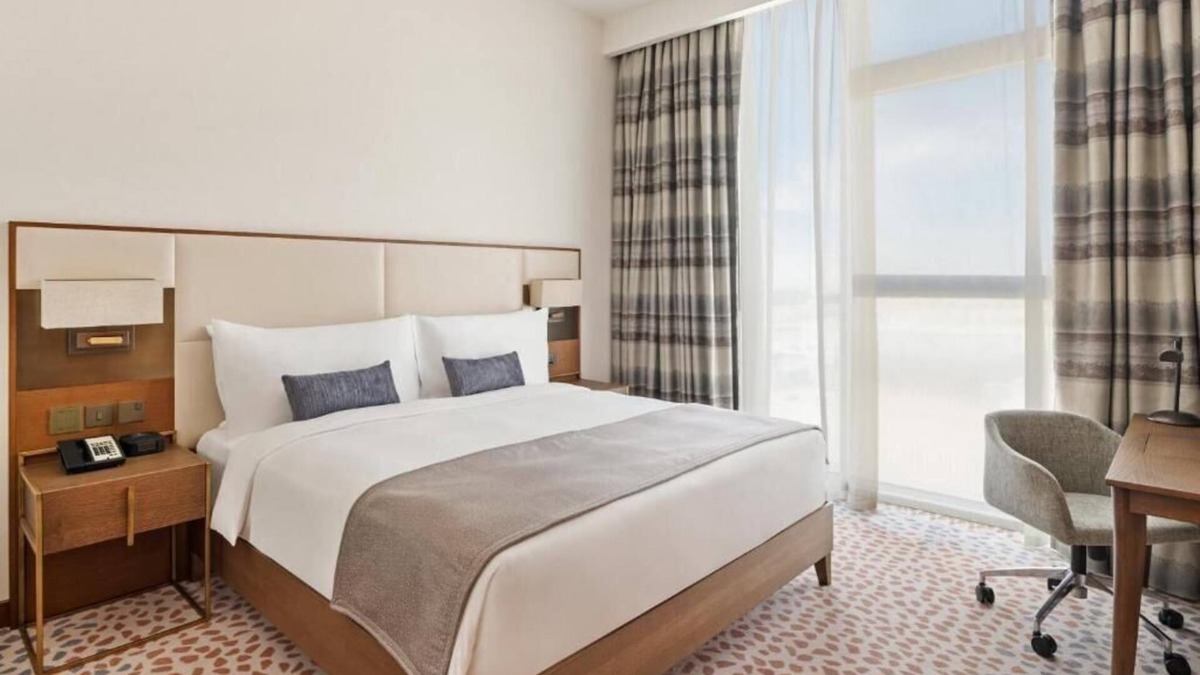 Dubai World Central Hotel | One Bedroom Suite Near Golf View Emaar South By Luxury Bookings AC
