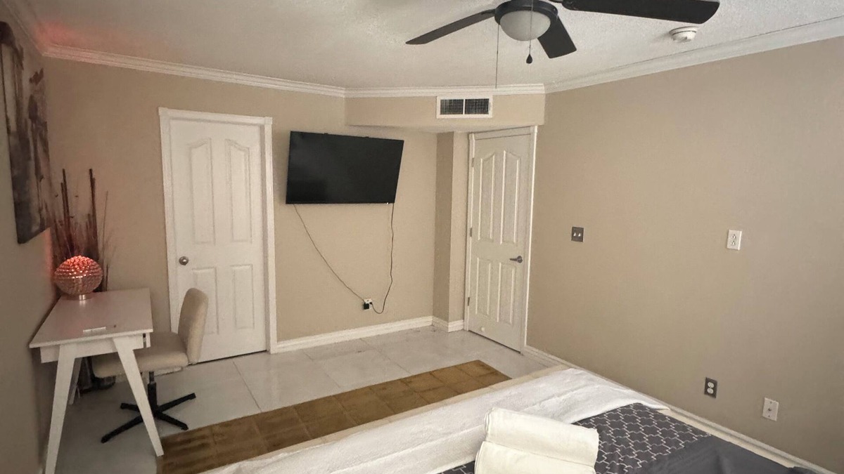 Biggs Field House | One room master bedroom with own Private lock