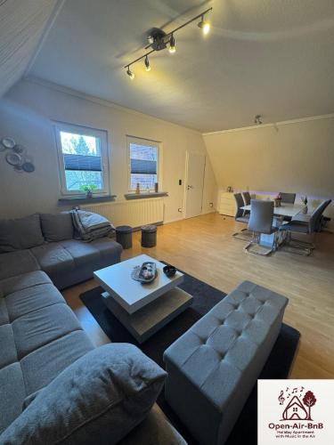 Bassum Apartment | Open-Air-BnB Wohnung 76m2 Freudenburg nur 3 min