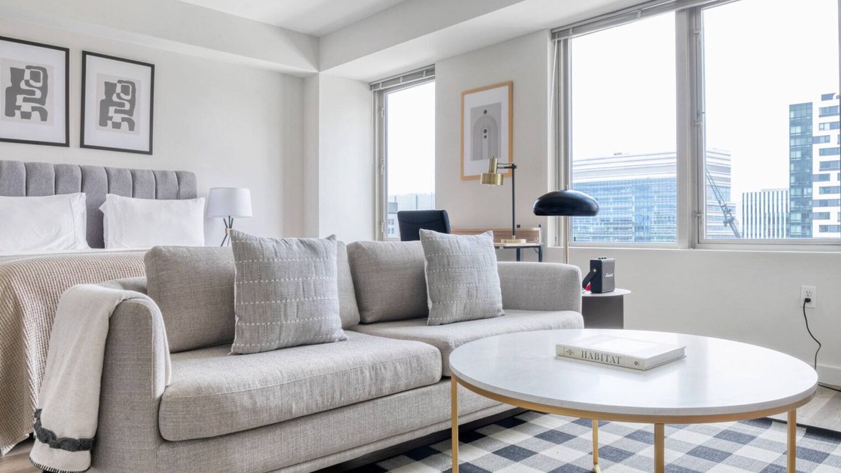 East Cambridge Apartment | Open East Cambridge Studio w/Pool & Gym, near Lechmere T, by Blueground