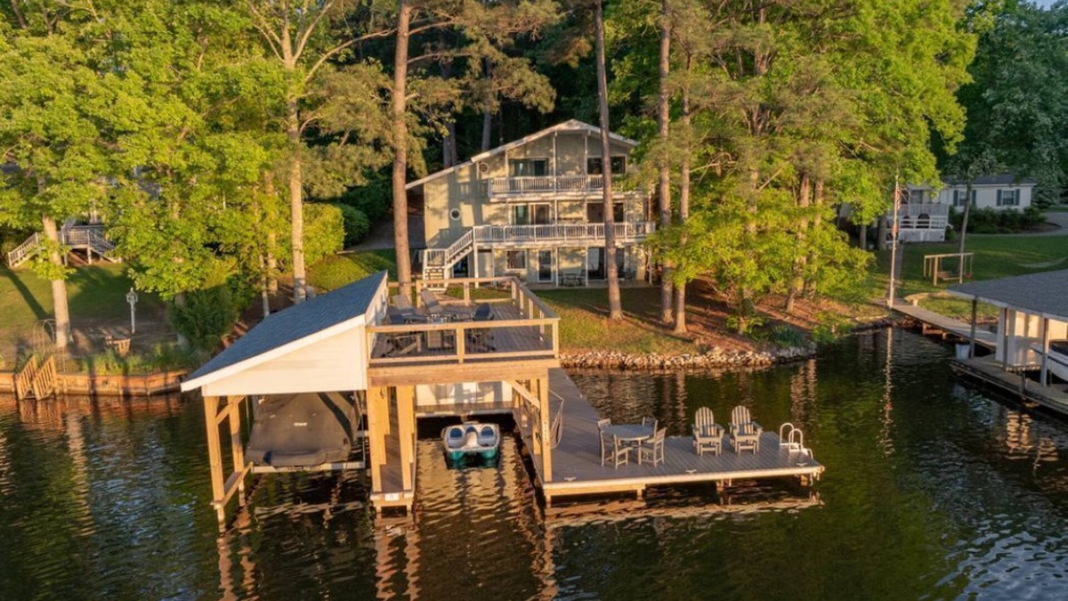 Henrico House | Open Views, Water Toys, Game Room, Boat Slip, Flat Lot, & More!