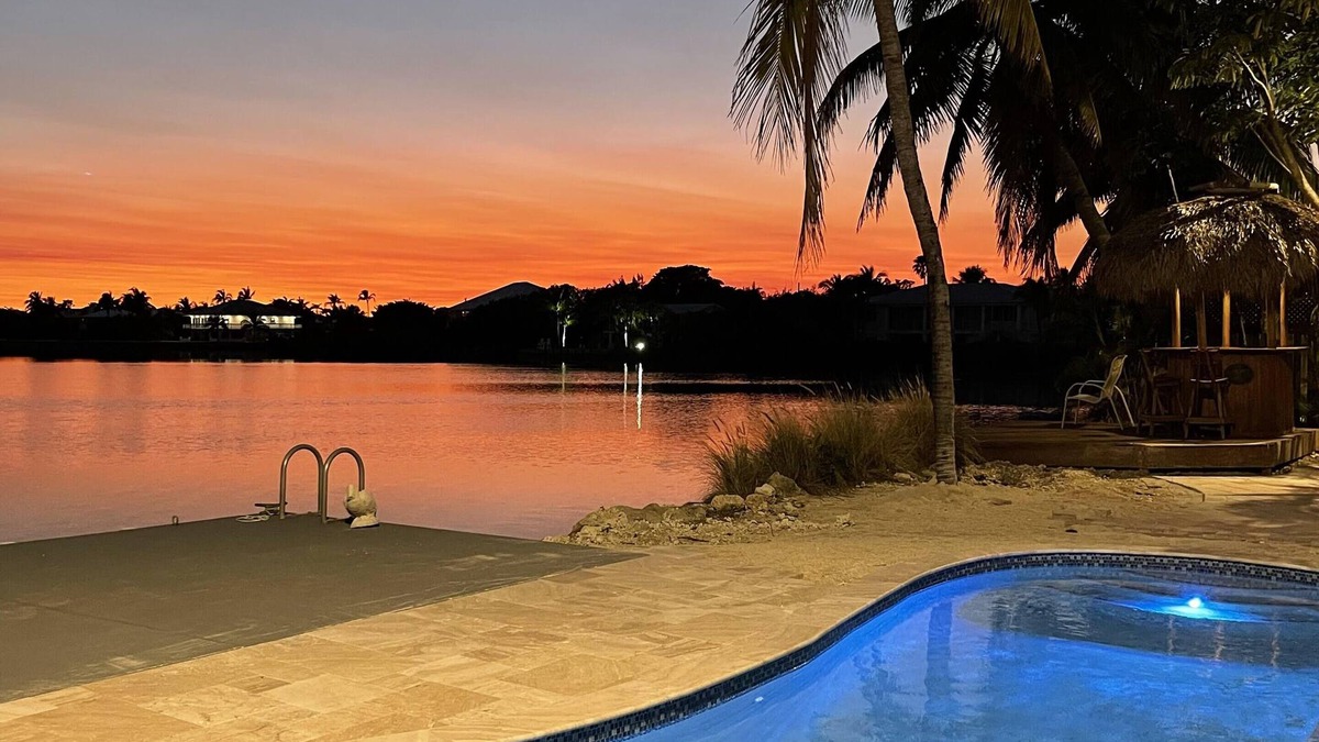 Sugarloaf Shores House | Open Water Views, Sunsets and 2 New Beautiful Pools Create Your Island Oasis