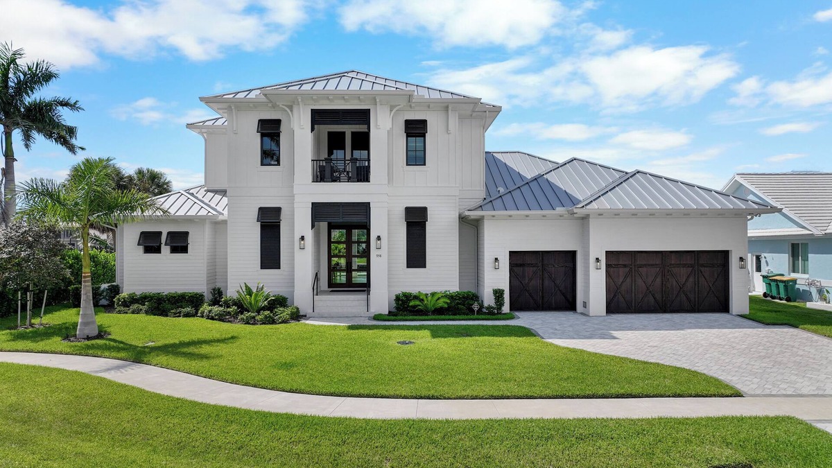 Marco Island House | Opulent custom waterfront home w/heated pool & spa