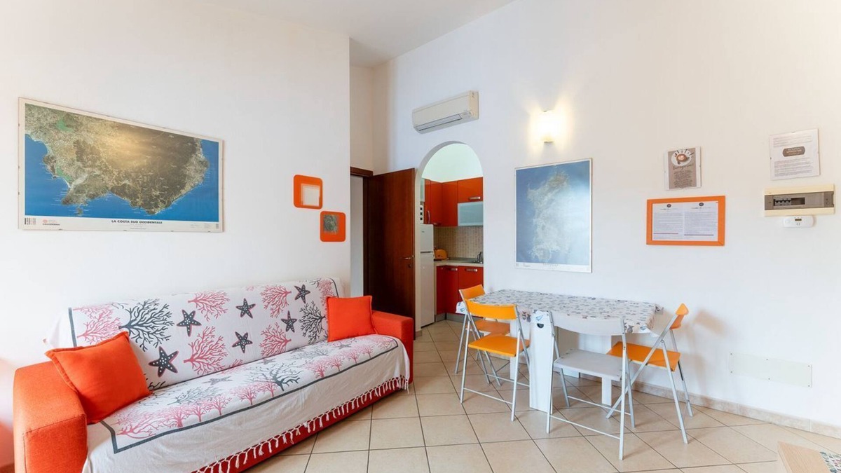 Domus de Maria Apartment | Orange House, 5 minutes from Chia