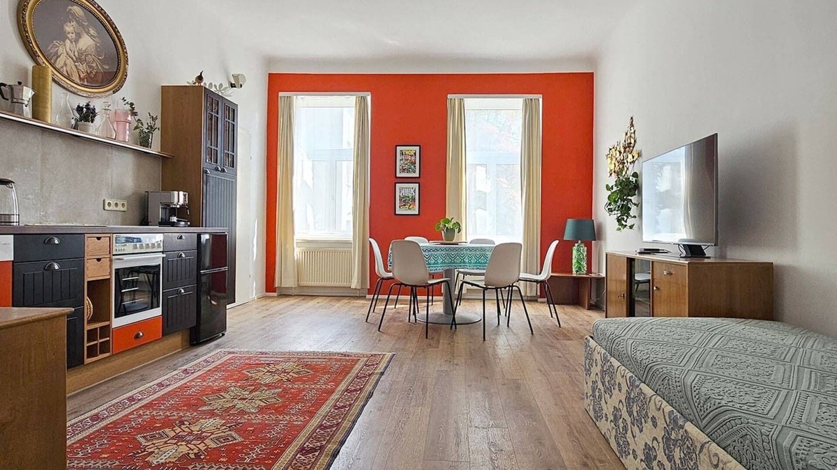 Mariahilf Apartment | Orange Palm - Gemütlich, Zentral, Originell