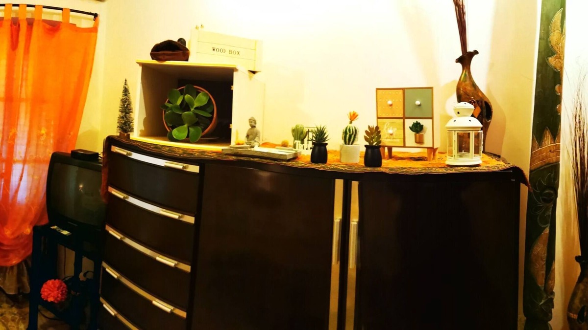 Raiano Bed & Breakfast | oriental room 2 double beds with private bathroom