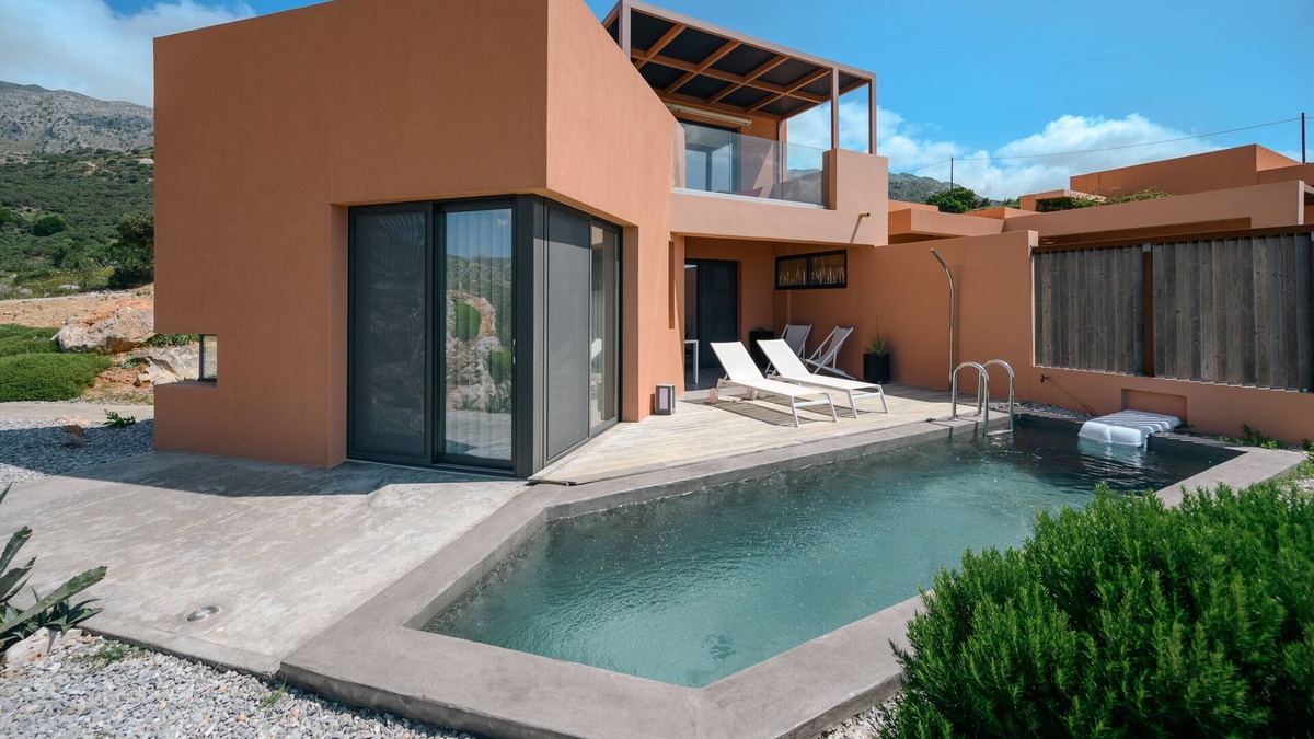 Agios Vasileios Villa | Origanum Villa,The house on the cove