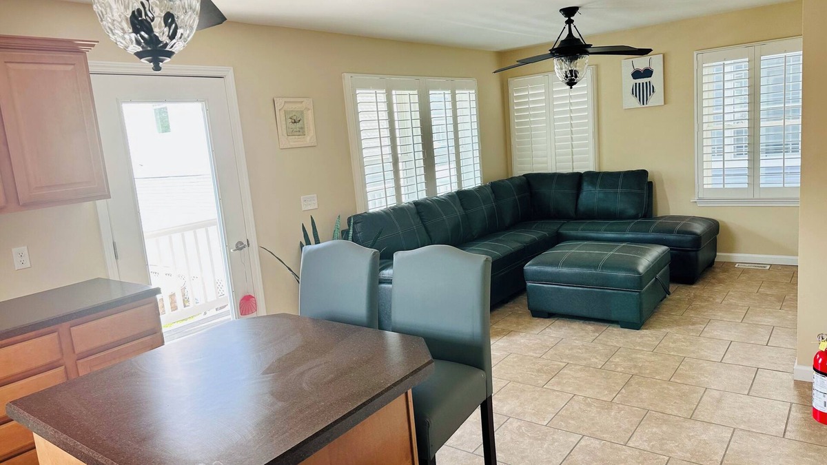 Ortley Beach Condo | Ortley Beachside Homely Haven - 1 Block to Beach - Private Balcony