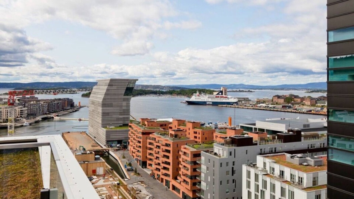 Gamle Oslo Condo | Oslo Barcode Modern 3BR apt With 26 SQM Balcony