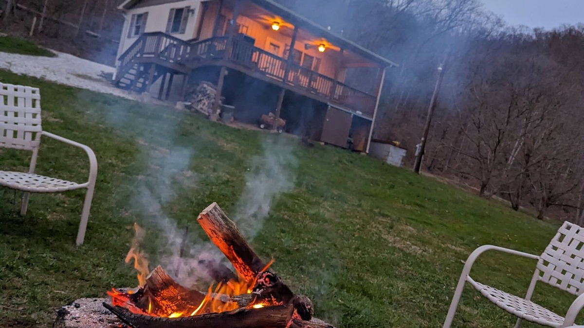 Wingett Run House | "Our Little Piece of Heaven" Private cabin located in Wayne's National Forest
