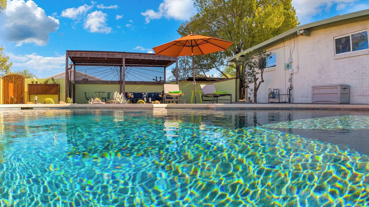 Peter Howell House | Our Private Oasis. Upscale, Pet Friendly, Heated Pool. 5 stars on other sites!