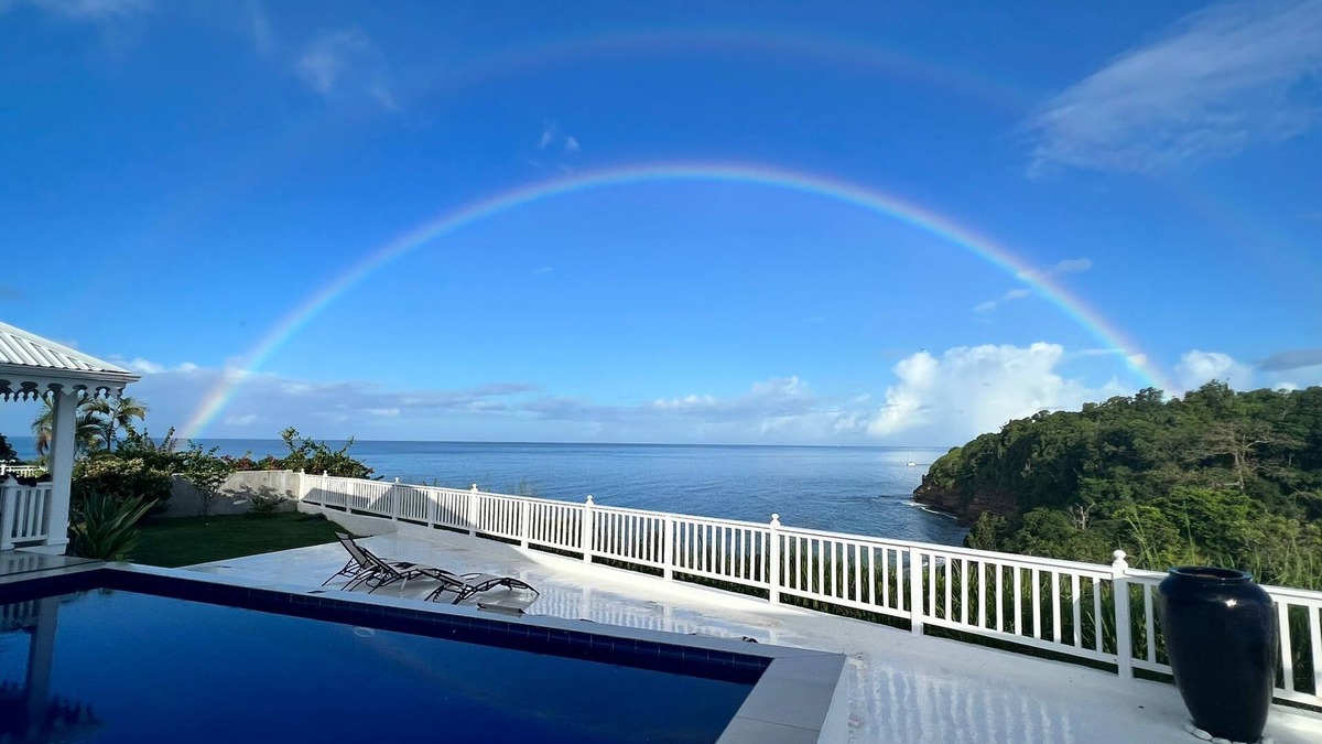 Choiseul Villa | Our villa facing the Caribbean Sea