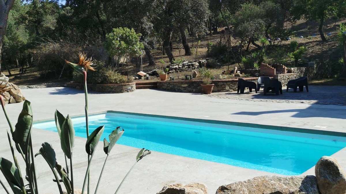 Plage d'Argeles Apartment | Outbuilding in traditional Mas with swimming pool
