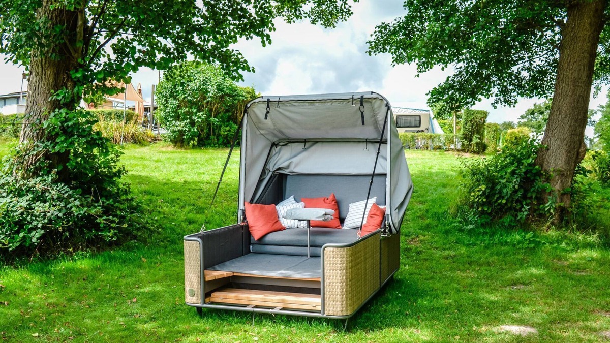 Belau House | Outdoor Lounge am Belauer See