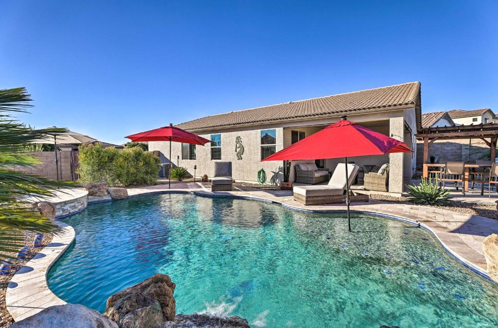 Entrada Del Oro House | Outdoor Oasis Home with Fire Pit in Gold Canyon!
